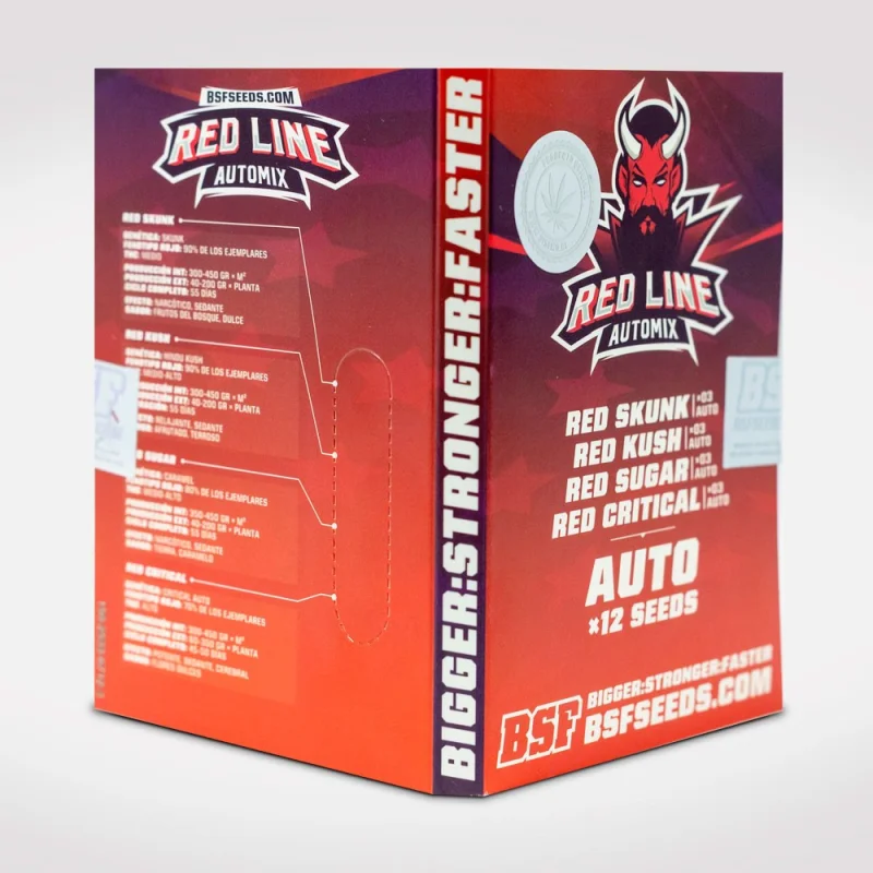 Sementes de Cannabis Mixes Red Line Automix | BSF Seeds Brasil | Compre Agora