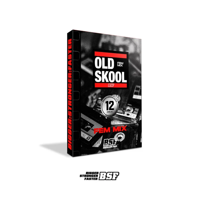 Sementes de Cannabis Mixes Old Skool Feminized Mix | BSF Seeds Brasil | Compre Agora