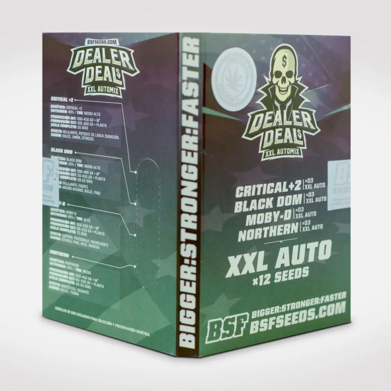 Sementes de Cannabis Mixes Dealer Deal XXL Automix: 12 semillas BSF Seeds | BSF Seeds Brasil | Compre Agora