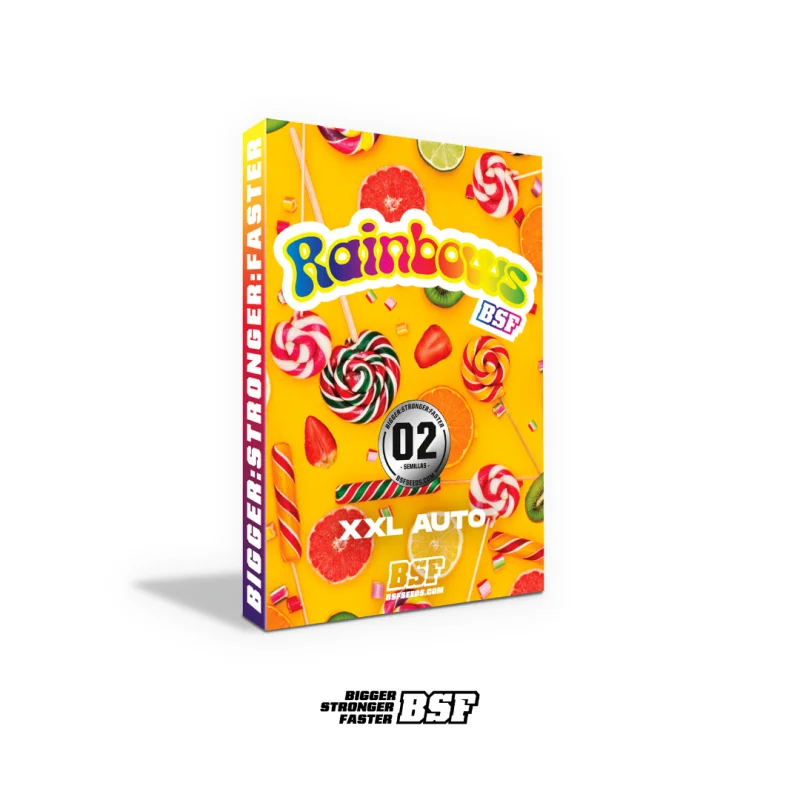Sementes de Cannabis Automáticas Rainbows XXL Auto | BSF Seeds Brasil | Compre Agora