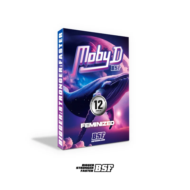 Sementes de Maconha Feminizadas Moby D | BSF Seeds Brasil