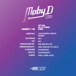Moby D|BSF Seeds Brasil