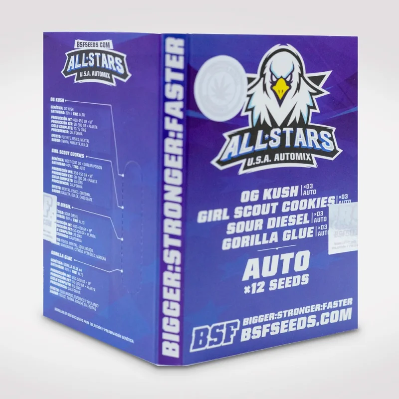 Sementes de Cannabis Mixes All Stars USA Automix | BSF Seeds Brasil | Compre Agora