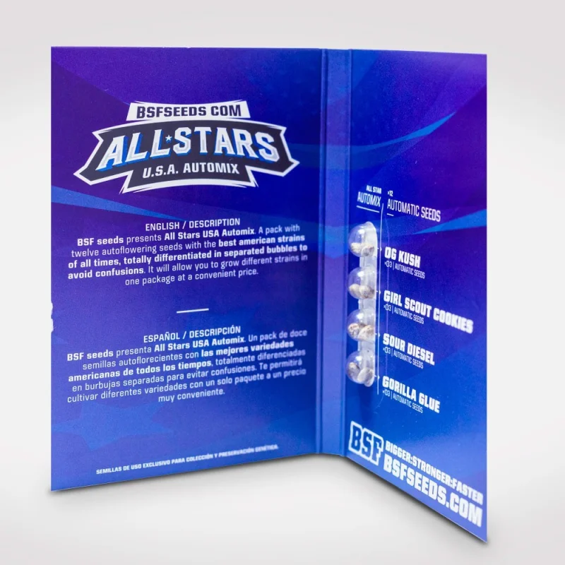 Sementes de Cannabis Mixes All Stars USA Automix | BSF Seeds Brasil | Compre Agora