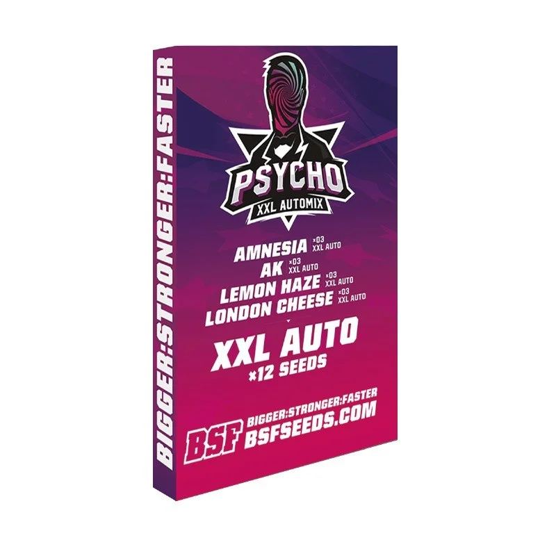 Sementes de Cannabis Mixes Psycho XXL Automix | BSF Seeds Brasil | Compre Agora