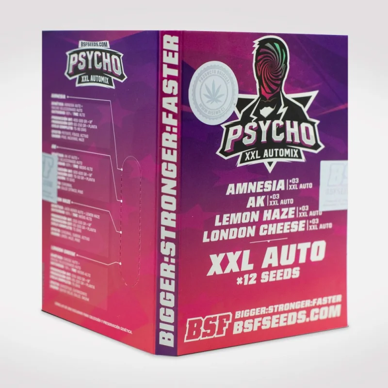 Sementes de Cannabis Mixes Psycho XXL Automix | BSF Seeds Brasil | Compre Agora